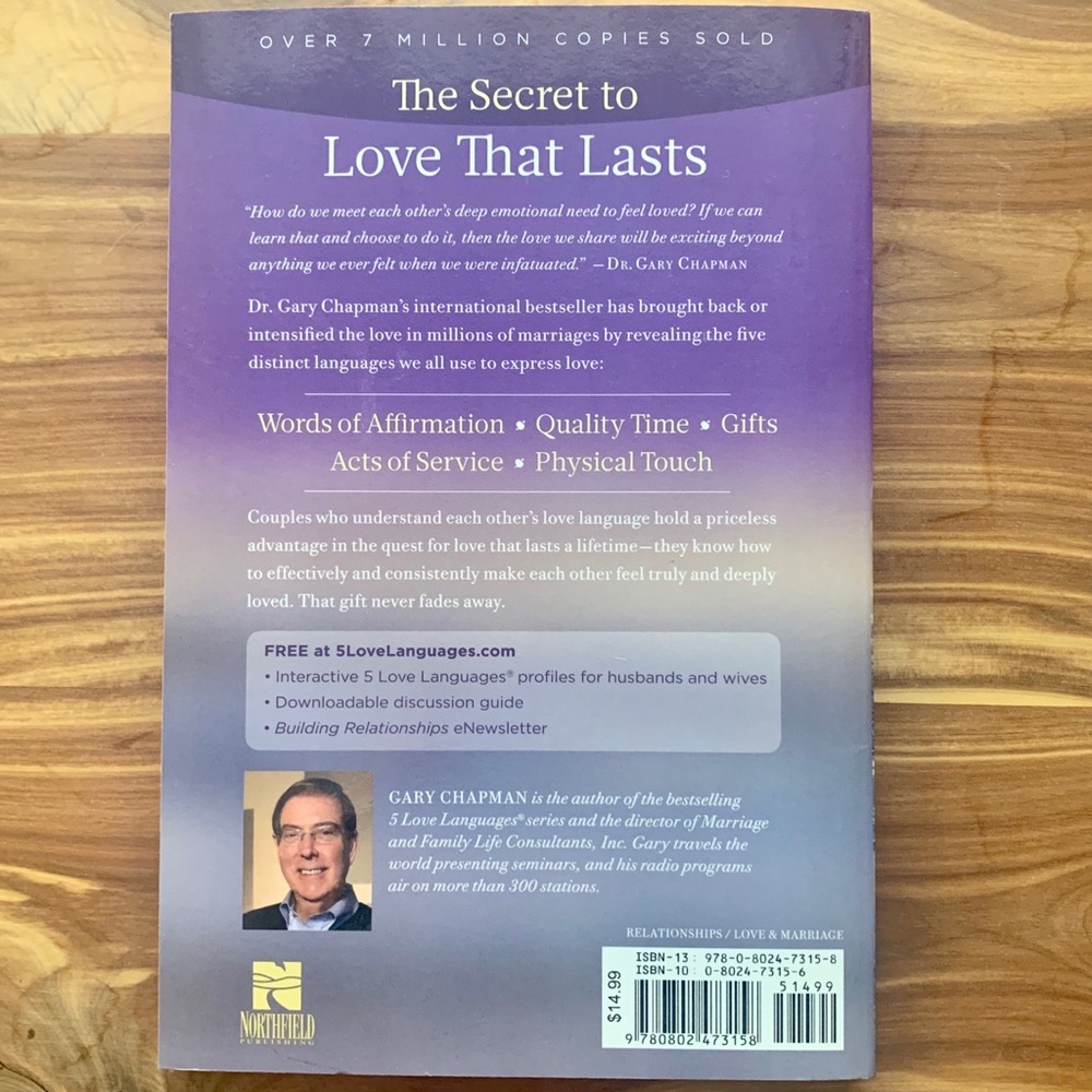 The Five Love Languages Book - Picture 2 of 2